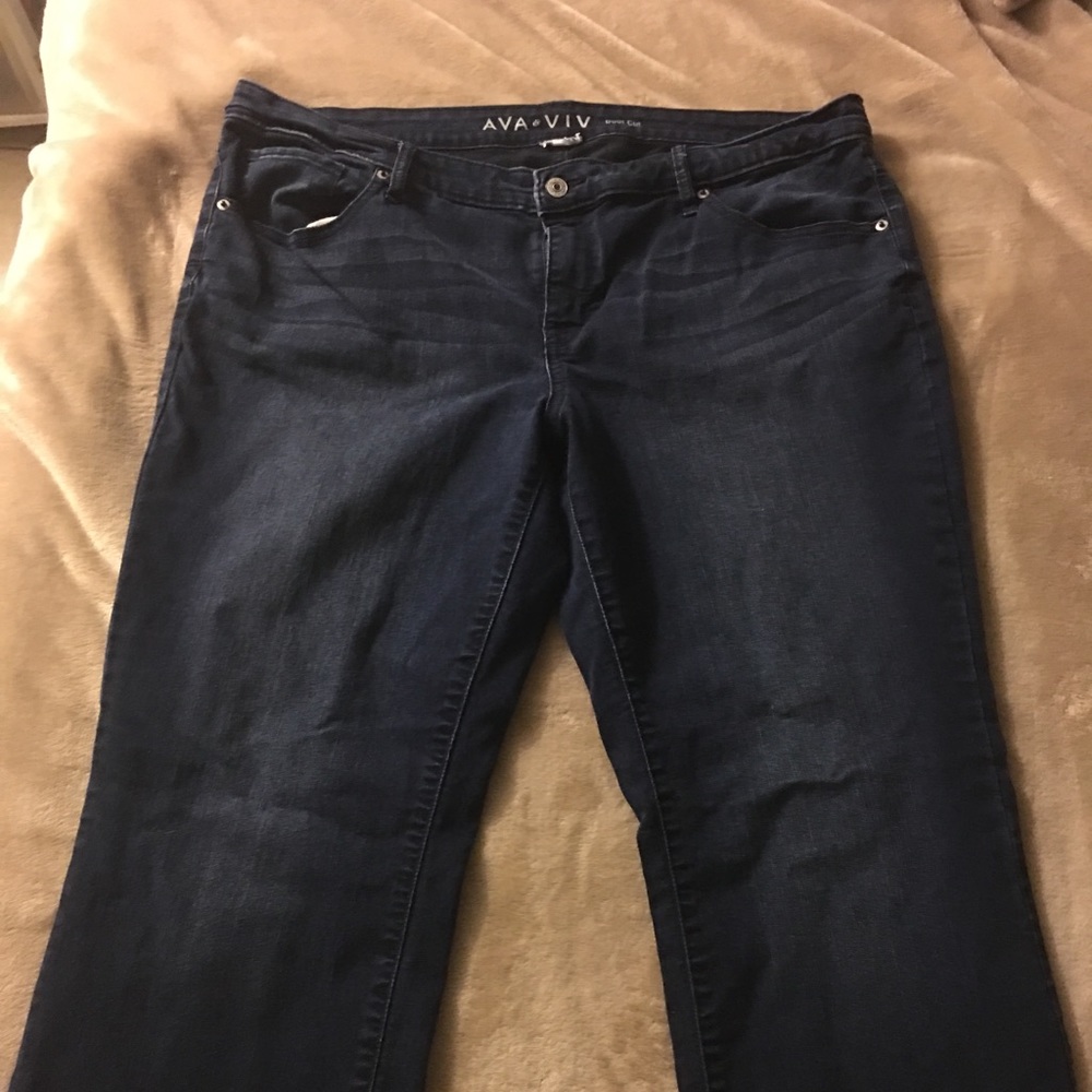 Plus Size Jeans Dark